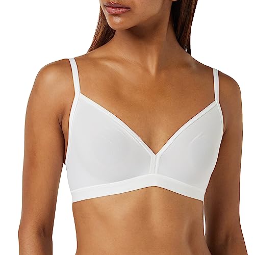Sloggi Sensual Fresh H Bralette Top, White, L, biały, L