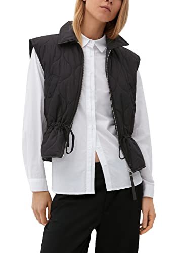 s.Oliver Weste kamizelka damska, Czarny, 68