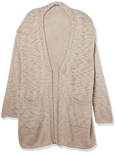 United Colors of Benetton Damski kardigan M/L 103hd6018 sweter, lawendowy szary 77t, XS