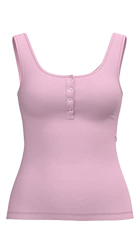 PIECES Pckitte Tank Top Noos BC Koszula damska Cami, Różowa dama, XS