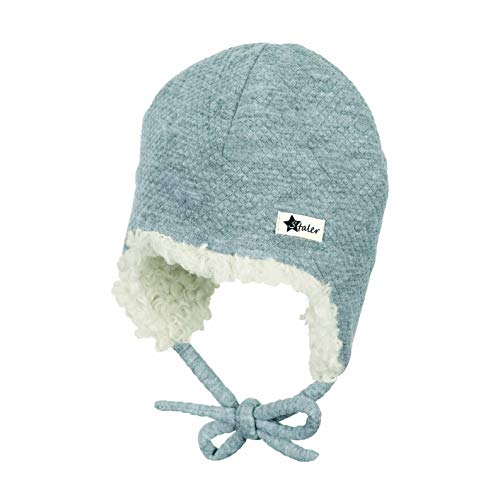 Sterntaler Inka-Mütze Czapka bombowa Dziewczyny i dziewczęta, szary dym, 45