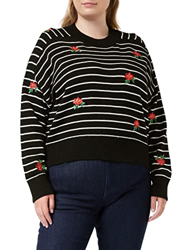 Desigual Bluza damska JERS_Saint Tropez, czarny, L