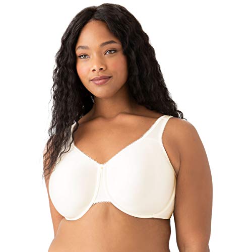 Wacoal Damski biustonosz z fiszbinami Basic Beauty, kość słoniowa, 90F