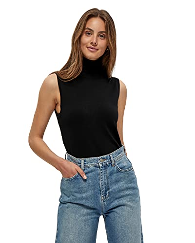 Minus33 Raka Knit Turtleneck Blouse bluza damska, czarny, XL