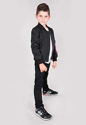 ALPHA INDUSTRIES Kurtki chłopięce, czarny, 158