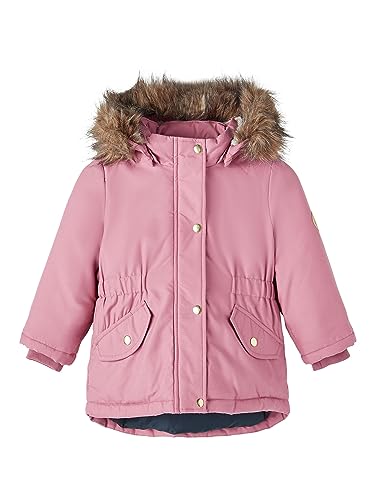 NAME IT Kurtka dziewczęca Nmfmarlin Pb, Heather Rose, 86 cm