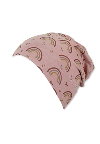 Sterntaler Slouch-Beanie tęczowa czapka dziecięca, delikatny róż, normalna, delikatny róż, 49