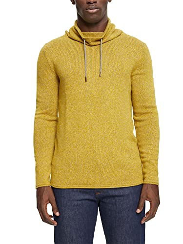 ESPRIT Sweter męski, 769/Dusty Yellow 5, XL
