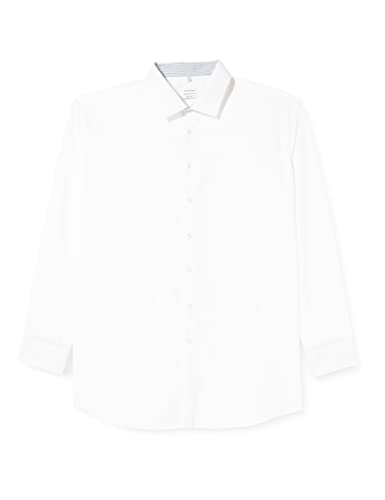 Seidensticker Biznes Hemd Koszula Męska, Biały, 49