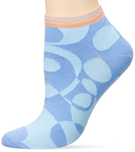 Hudson Damskie skarpety Lava SSOD Sneaker Socke, Spring-Blue, 35/38, Spring-Blue