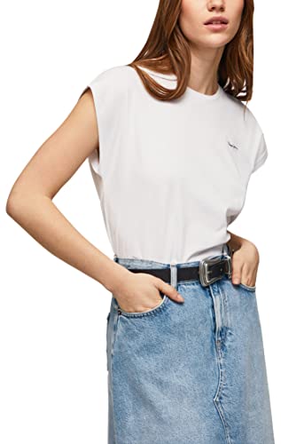 Pepe Jeans Damska koszulka Bloom, biała, XL, biały, XL