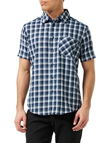 CMP Męska koszula z krótkim rękawem z guzikiem kieszonkowym, 64 zg, 36