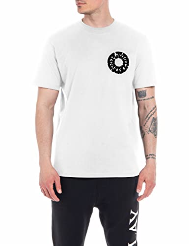 Replay T-shirt męski, 001 White, XL