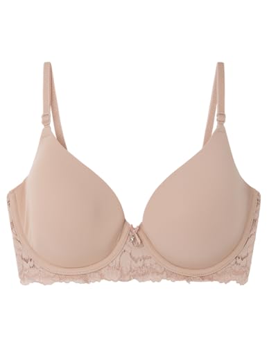 Women'secret Beautiful Klasyczny biustonosz Wypełniony Mikrofibra Różowy, Różowy, 95B