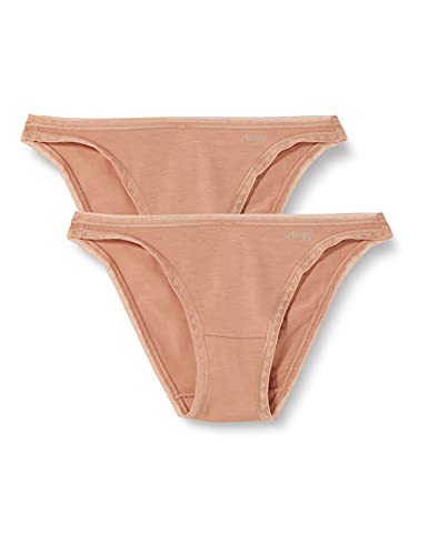 Sloggi Figi damskie (2 sztuki), Nostalgic Brown, XL