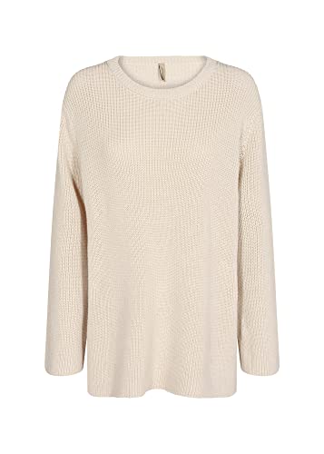 SOYACONCEPT Women's SC-Tricia 13 damski sweter, kremowy, rozmiar S, kremowy, S