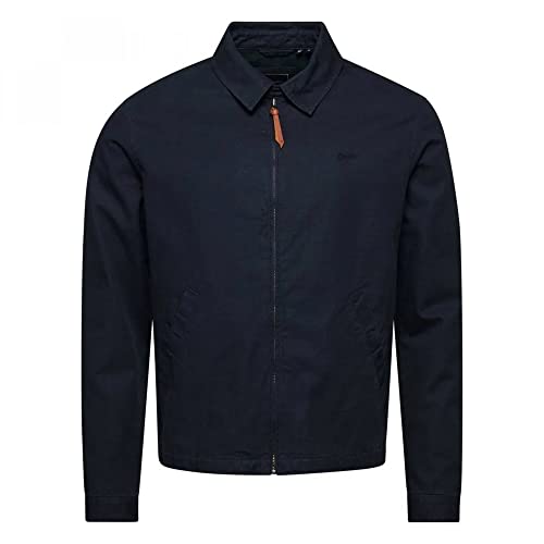 Superdry Kurtka męska Chaqueta Harrington, Zaćmienie granatowe, 3XL