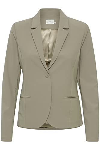 Kurtka damska Kaffe marynarka klasyczna dopasowana regularna bluza, Fallen Rock, 34