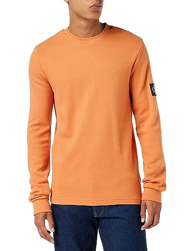 Calvin Klein Jeans Topy z dzianiny L/S, Spalona glina, XL