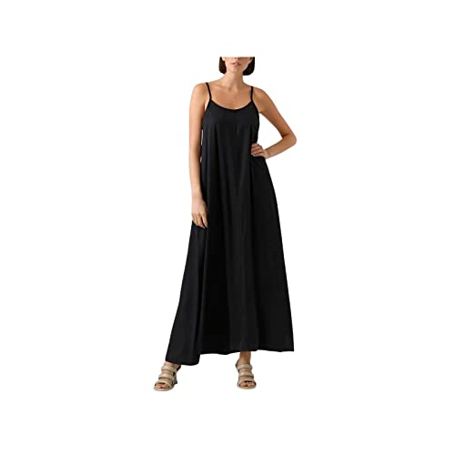 VERO MODA Women's VMHARPER SL Strap sukienka maxi, czarna, M, czarny, M