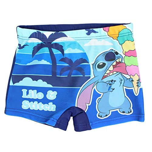 Disney Majtki kąpielowe dla chłopców, Niebieski, 4 lat