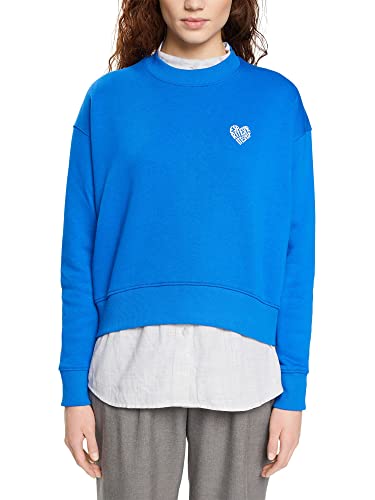 ESPRIT Bluza damska 013EE1J302, 430/niebieska, M, 430/niebieski, M