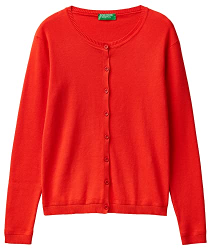United Colors of Benetton kardigan damski, czerwony 3t5, XS