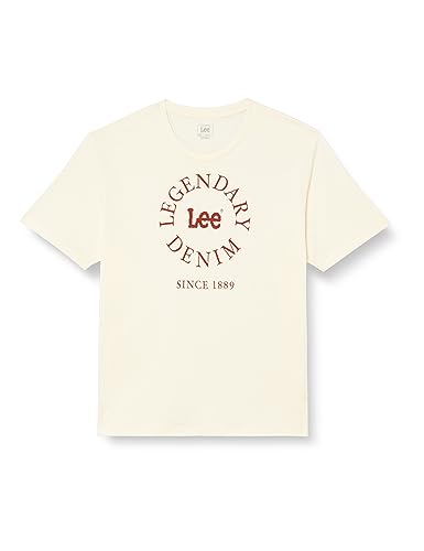 Lee Legendary Circle Tee T-shirt męski, beżowy, XXL