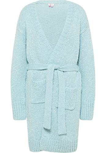 IZIA Kardigan damski 19025298, jasnoniebieski, XL-XXL