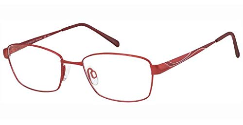 CHARMANT 16034 Okulary, netto, 51 damskie, Red, 51