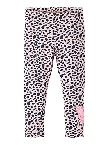 NAME IT Girl's NMFJIMINI PEPPAPIG, legginsy PEP, fioletowe, 104, Lilac Burnished, 104 cm