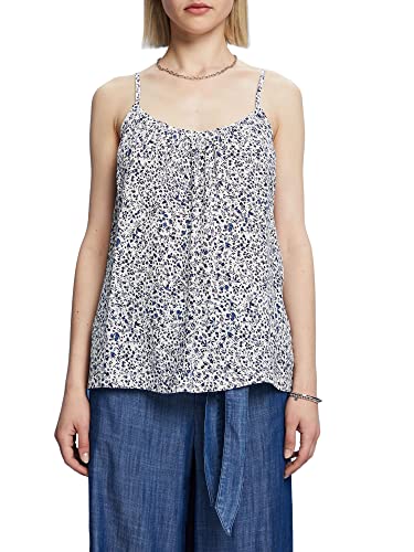 ESPRIT Bluzka damska 053EE1F306, 102/WHITE 3, XXS, 102/White 3, XXS