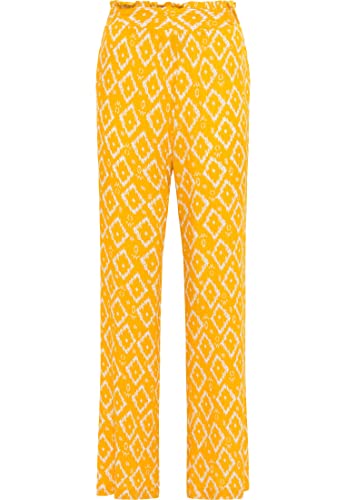 IZIA Spodnie damskie 21422848, żółty, XL