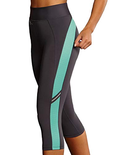 Anita Sportowe legginsy fitness, Pool Blue/antracyt, XL
