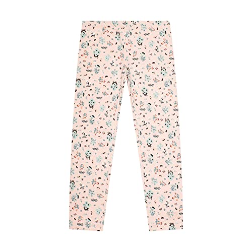 Steiff Dziewczęce mini Bird´s Twittering legginsy, Peachy Keen, 92 cm