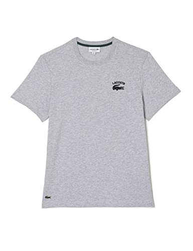 Lacoste T-shirt męski, Srebrna Chiny, XXL
