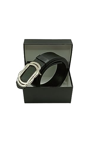 Bonateks FRGLSBELT100099 Pasek, czarny, L damski, czarny