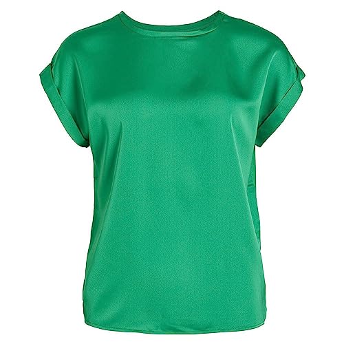 Vila Satynowy top z różnych rozmiarów S/S - NOOS, jasnozielony, 36