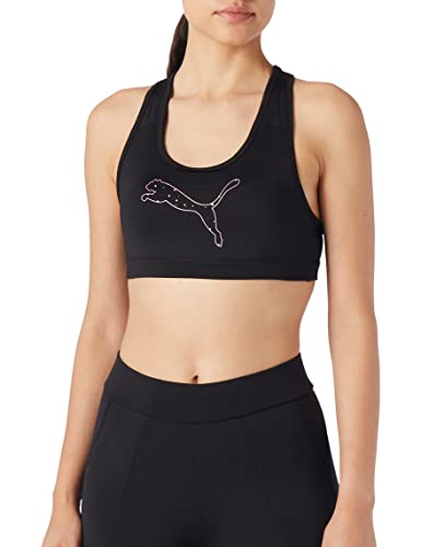 PUMA Biustonosz sportowy dla kobiet, czarny, L