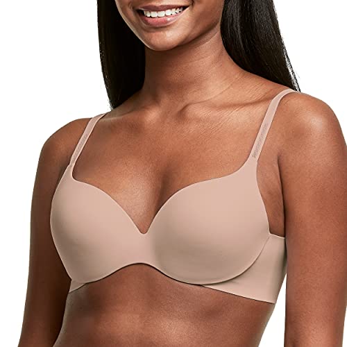 Maidenform Damski biustonosz Comfort Devotion Full Coverage Underwire Bra z pełną osłoną, Evening Blush, 90E