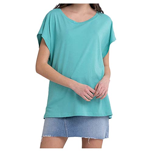 Replay Damska koszulka W3795A T-shirt, 191 turkusowy, XXS, Turkus 191, XXS