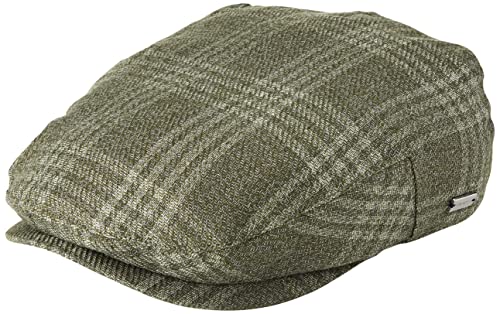 Hackett London Męska czapka Pow Overchk Brig Fcap, ZIELONY, M