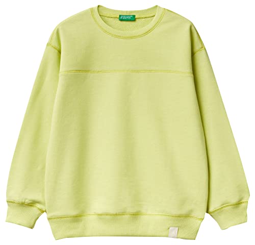 United Colors of Benetton Bluza chłopięca, Giallo Lime 679, S