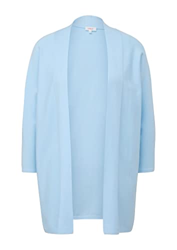 s.Oliver Women's Kardigan, długi rękaw, niebieski, 46, niebieski, 46