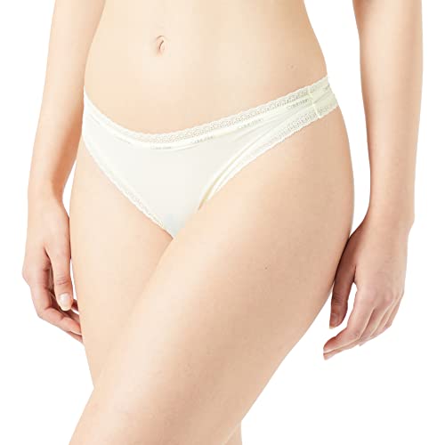 Calvin Klein Stringi damskie, Jasny liść, M