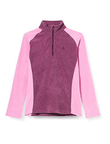 Color Kids Unisex dzieci, Striped Fleece Pulli, Opera Mauve, 98