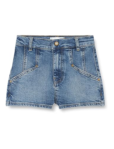 Pinko Vento Spodenki Denim Stretch Vin Spodenki Damskie, Pjz_lavaggio Vintage Medio Scuro, 44