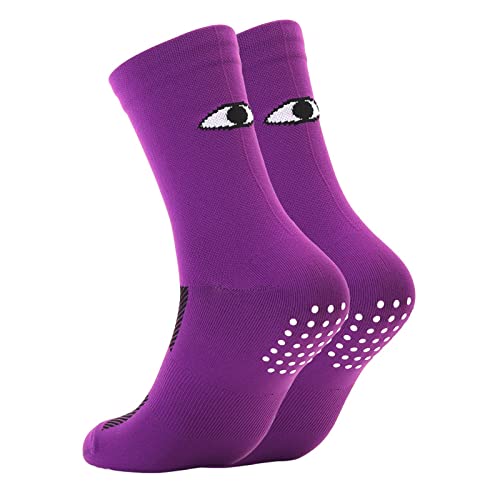 Clotth Skarpety rowerowe unisex, liliowy, Medium
