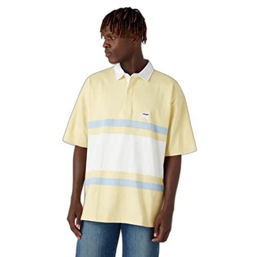 Wrangler Męska koszulka polo Rugby, Pineapple Slice, rozmiar 4XL, Pineapple Slice, 4XL