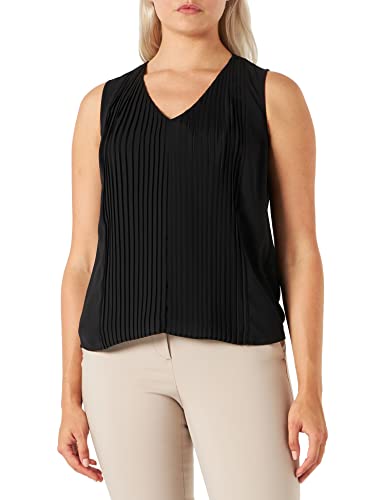s.Oliver BLACK LABEL Bluzka damska, szara/czarna, 32
